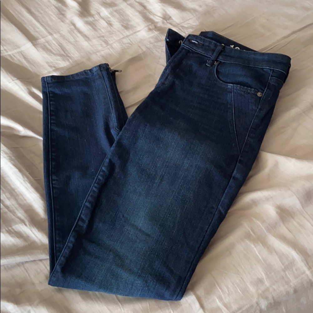GAP 1969 Skinny Jeans Dark Blue Shipping Discount!